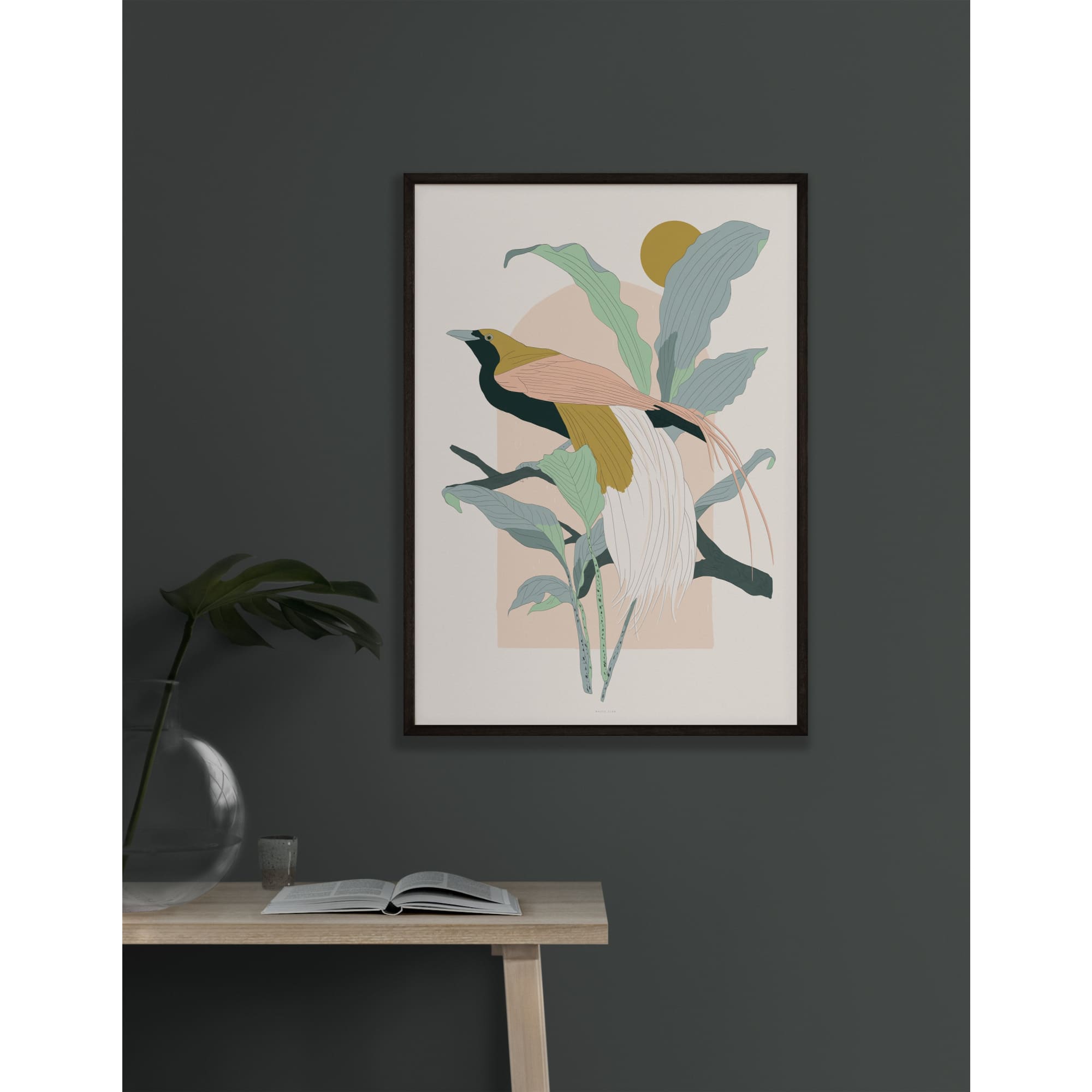 Arcade (Greater Bird-of-Paradise) Art Print