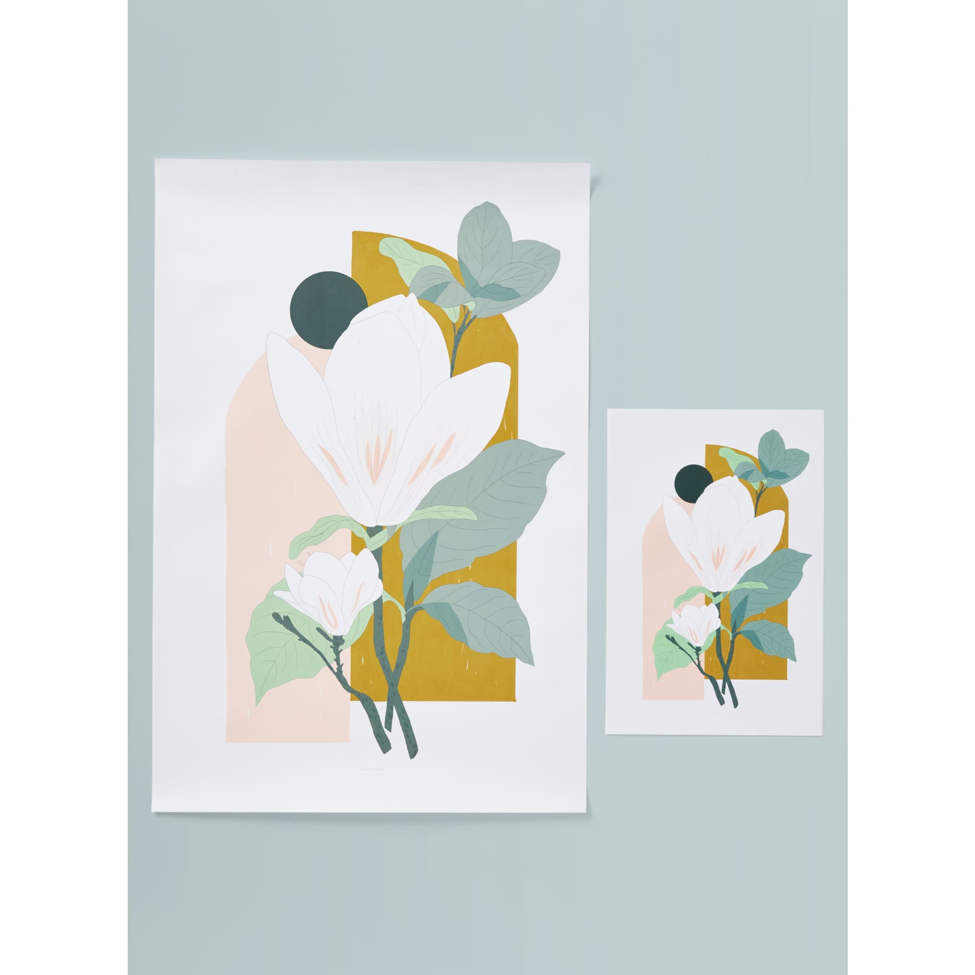 Arcade (Magnolia) Art Print