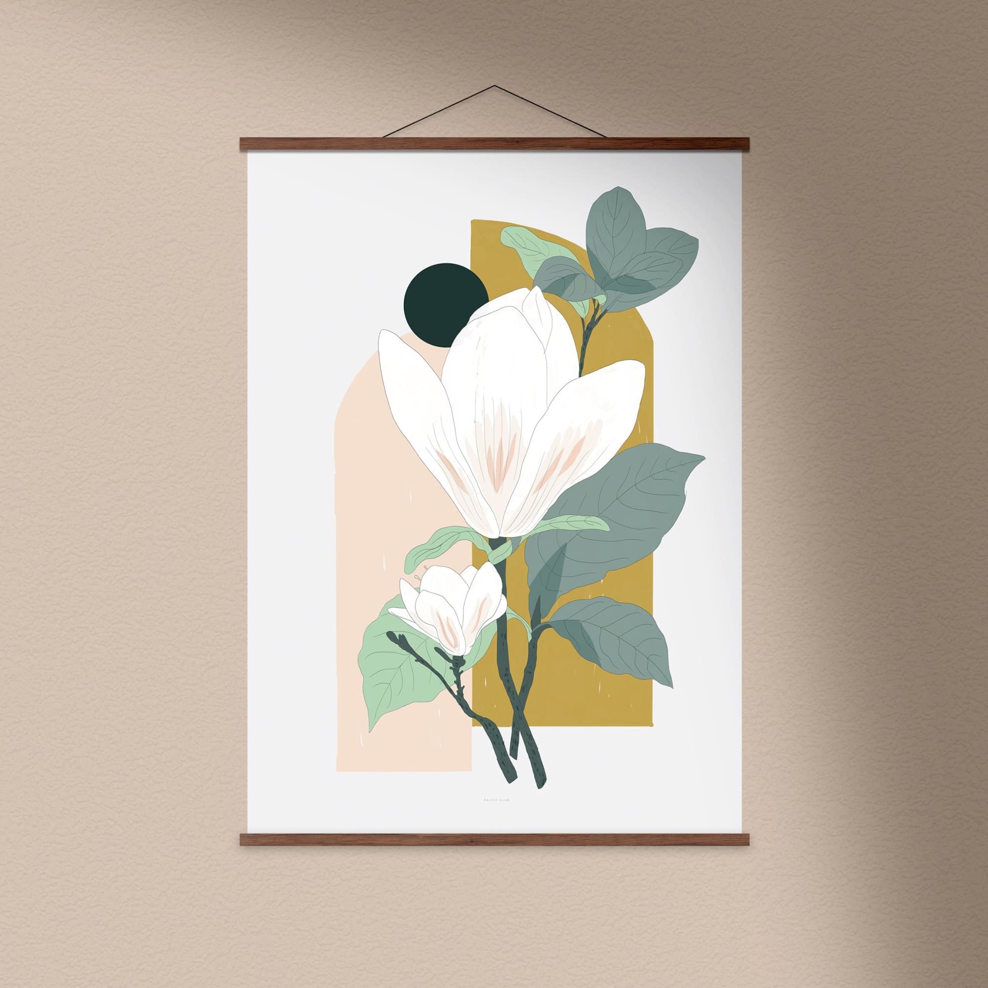 Arcade (Magnolia) Art Print