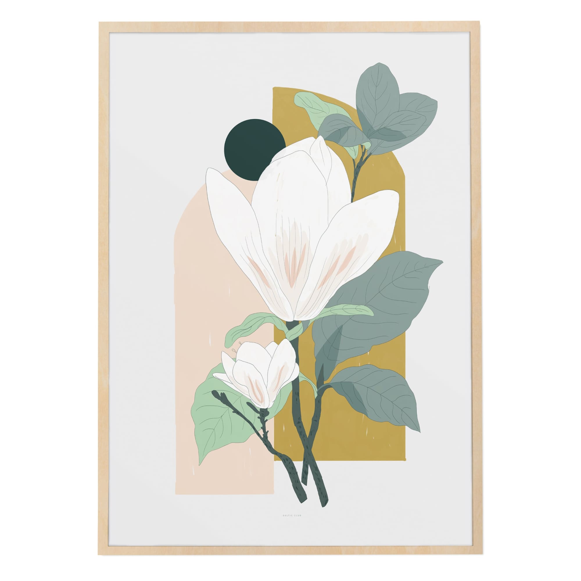 Arcade (Magnolia) Art Print