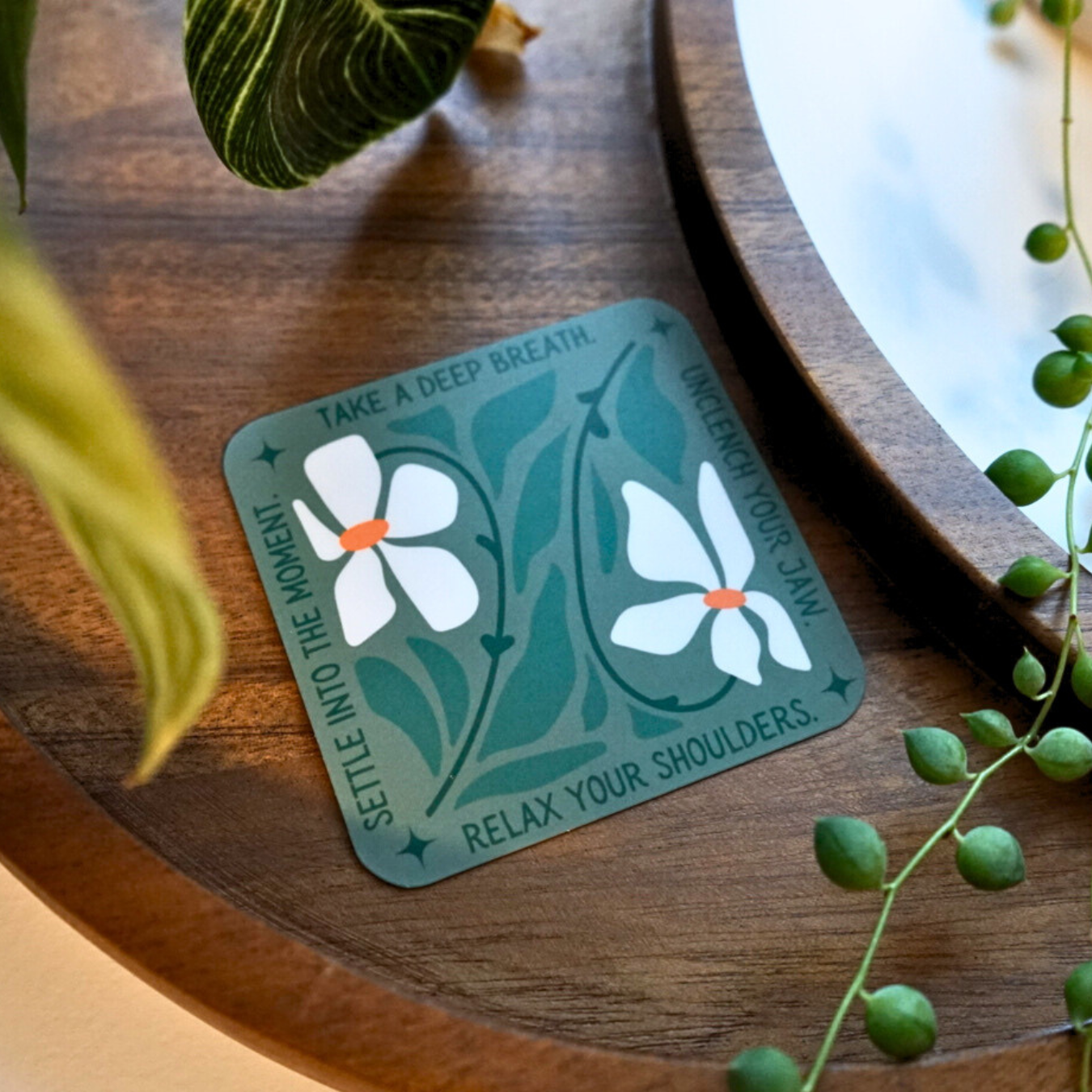 Take a Deep Breath Sticker