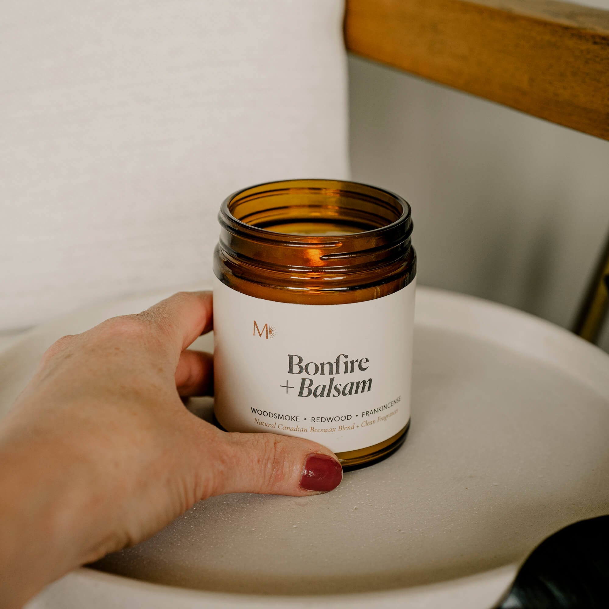 Bonfire + Balsam Candle