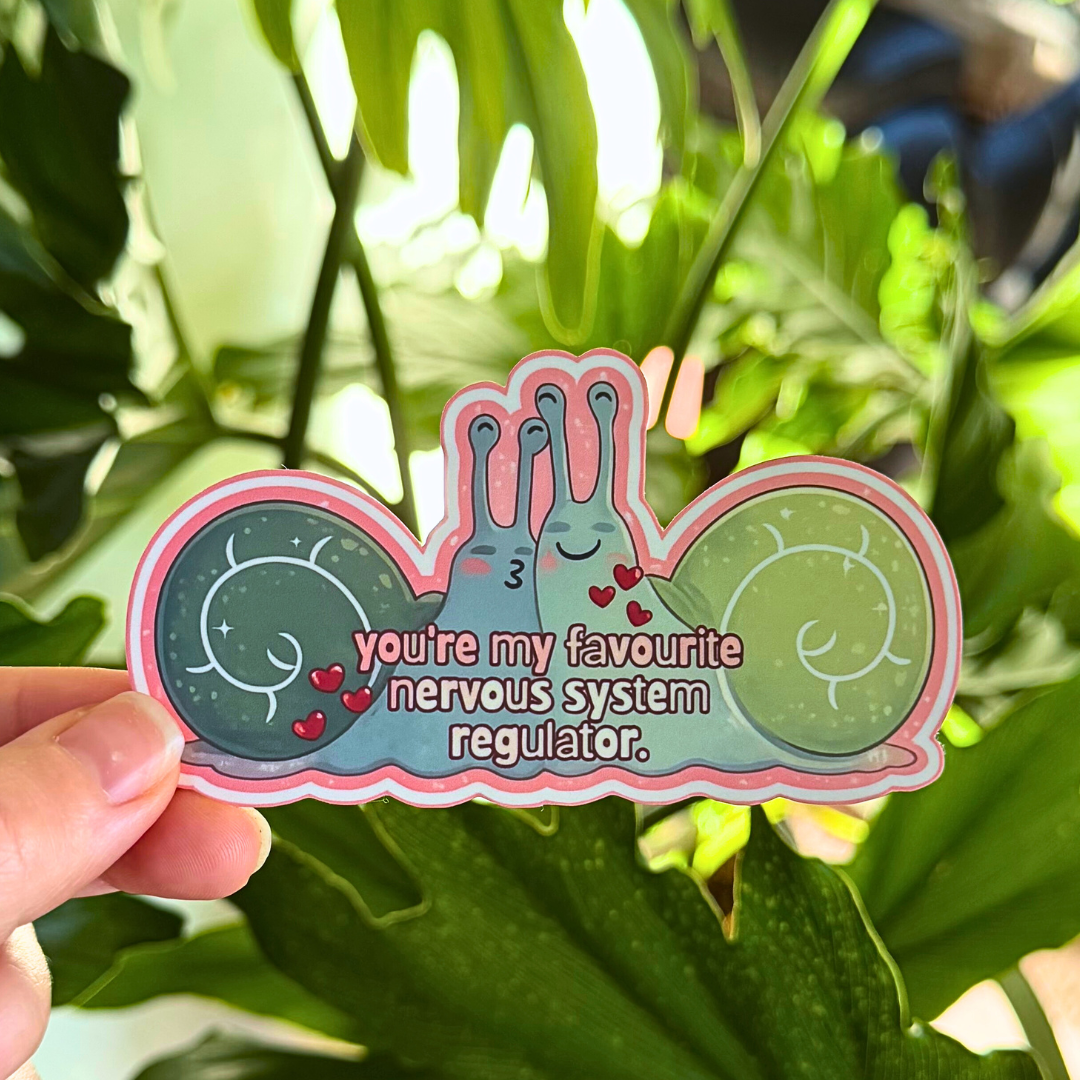 You're my favourite nervous system regulator Valentines Day Sticker