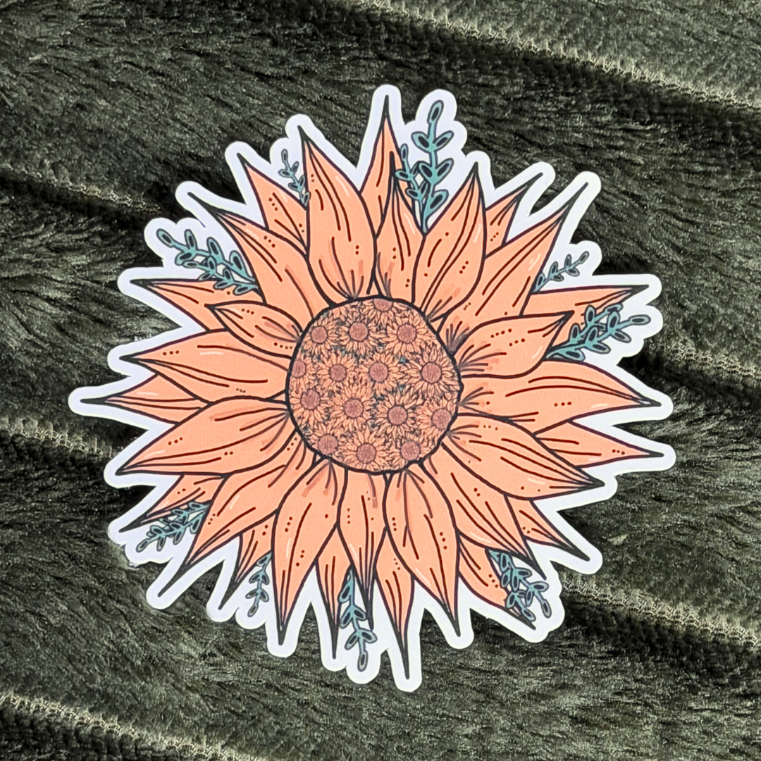 Sunflower Sticker