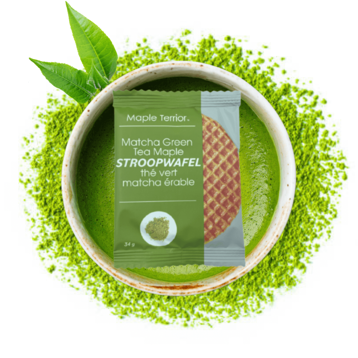 Maple Terroir Matcha Green Tea Maple Stroopwafels