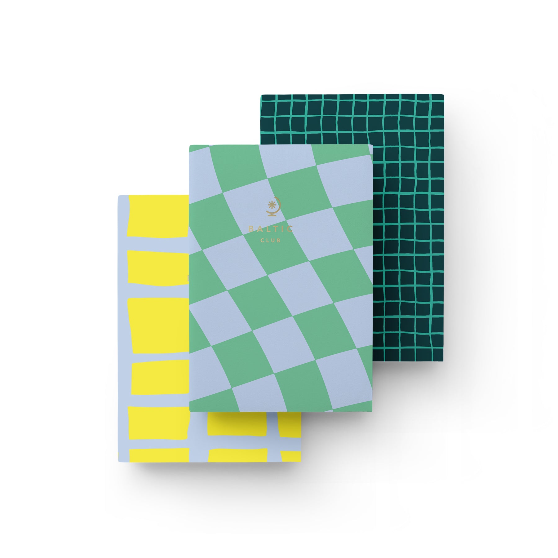 Checkers Pocket Notebook Trio