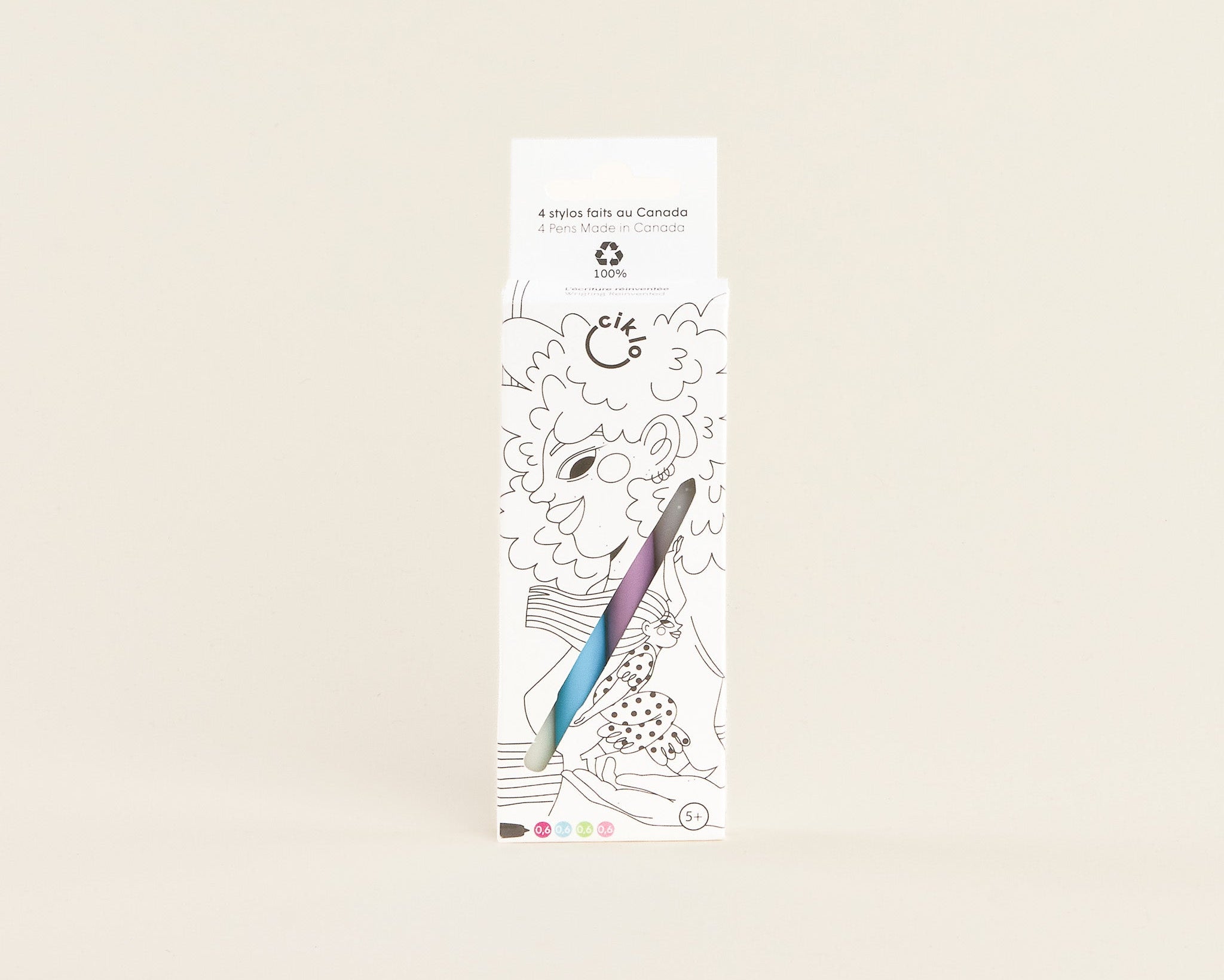 ensemble 4 stylos "special" ciklo