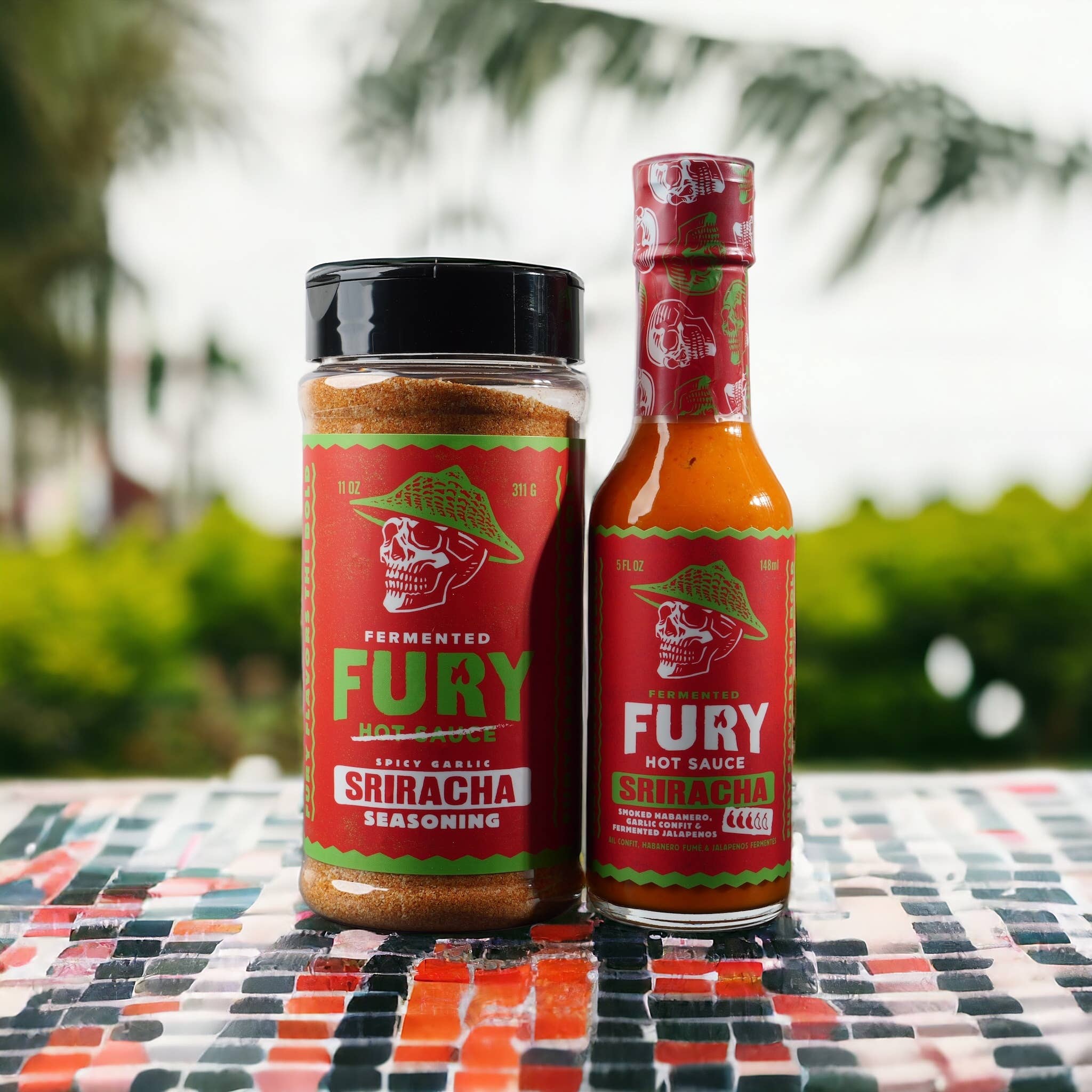 Spicy Garlic Sriracha BBQ Rub