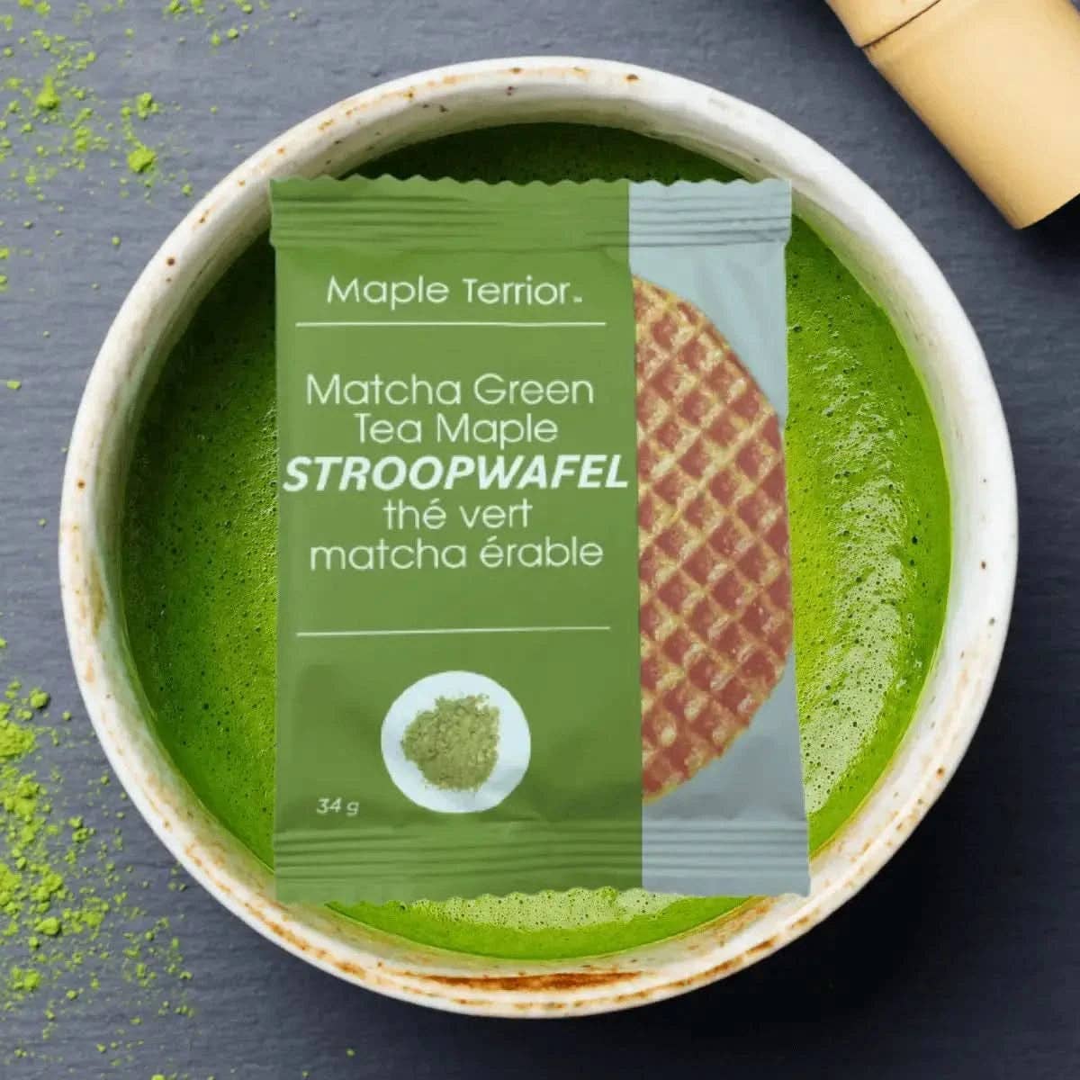 Maple Terroir Matcha Green Tea Maple Stroopwafels