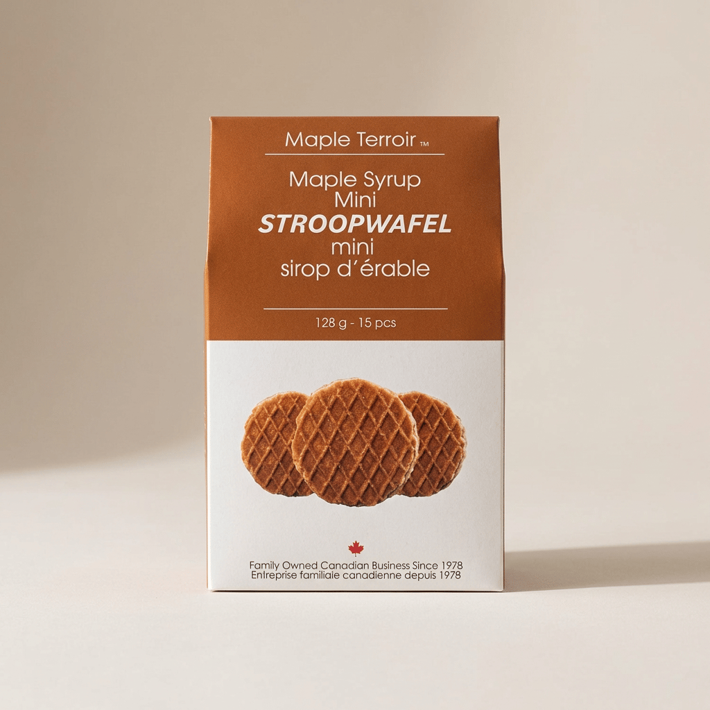 Maple Terroir Maple Syrup Mini Stroopwafels