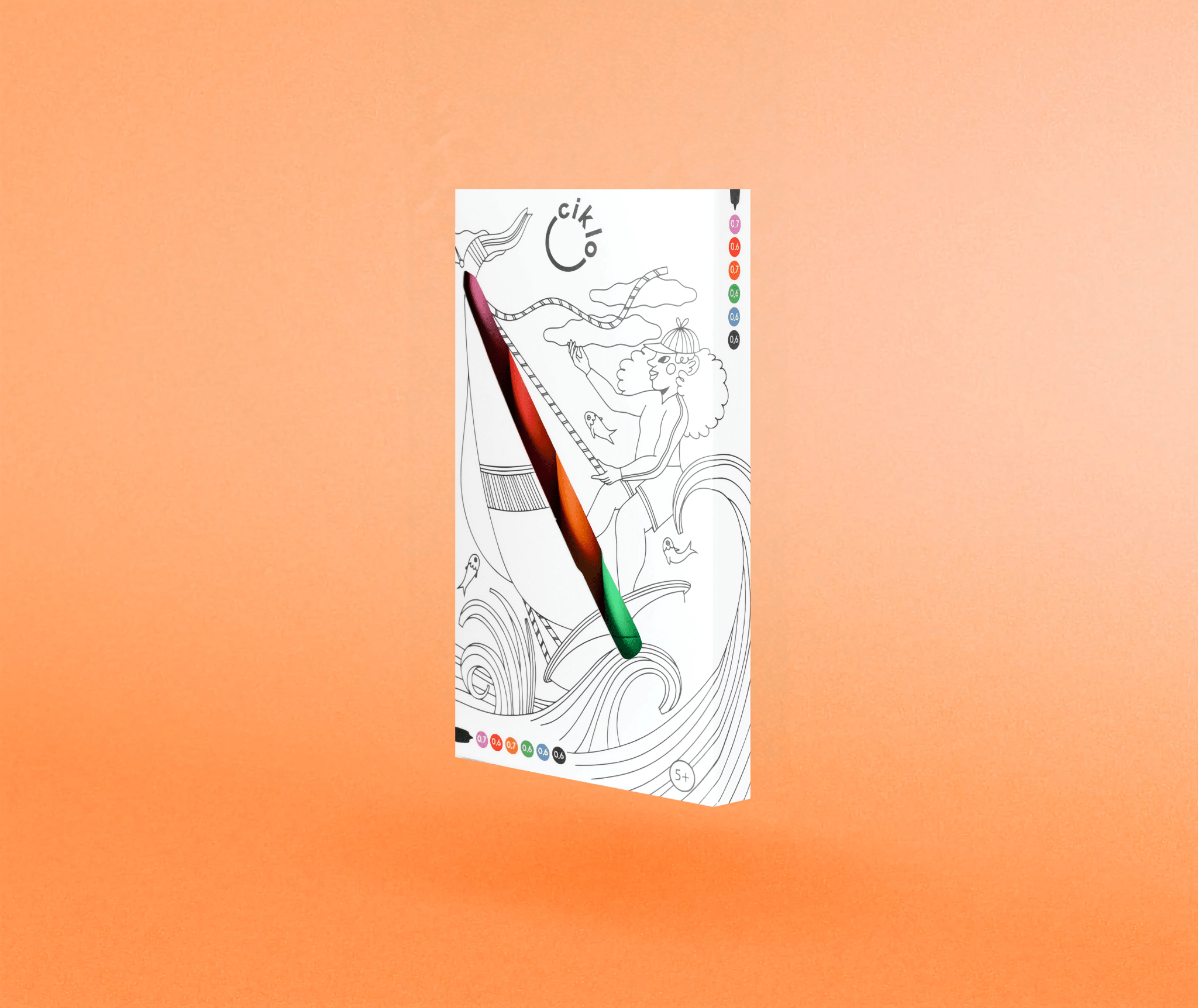 ensemble 6 stylos ciklo