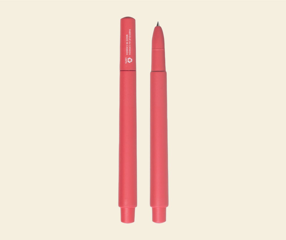 ensemble 6 stylos ciklo rouge