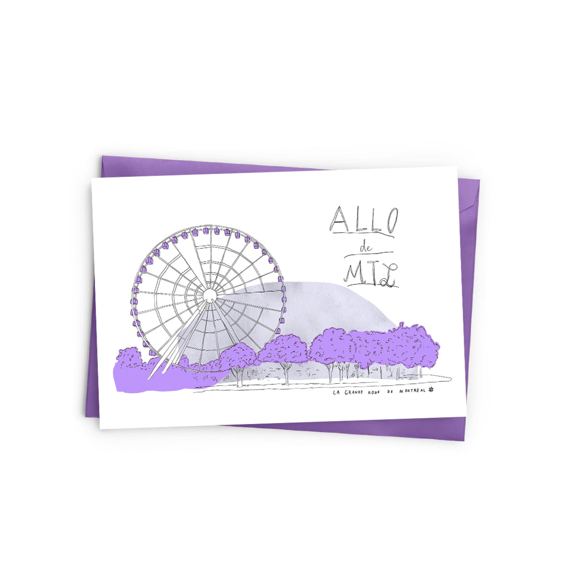 Ferris Wheel (Montréal) Card