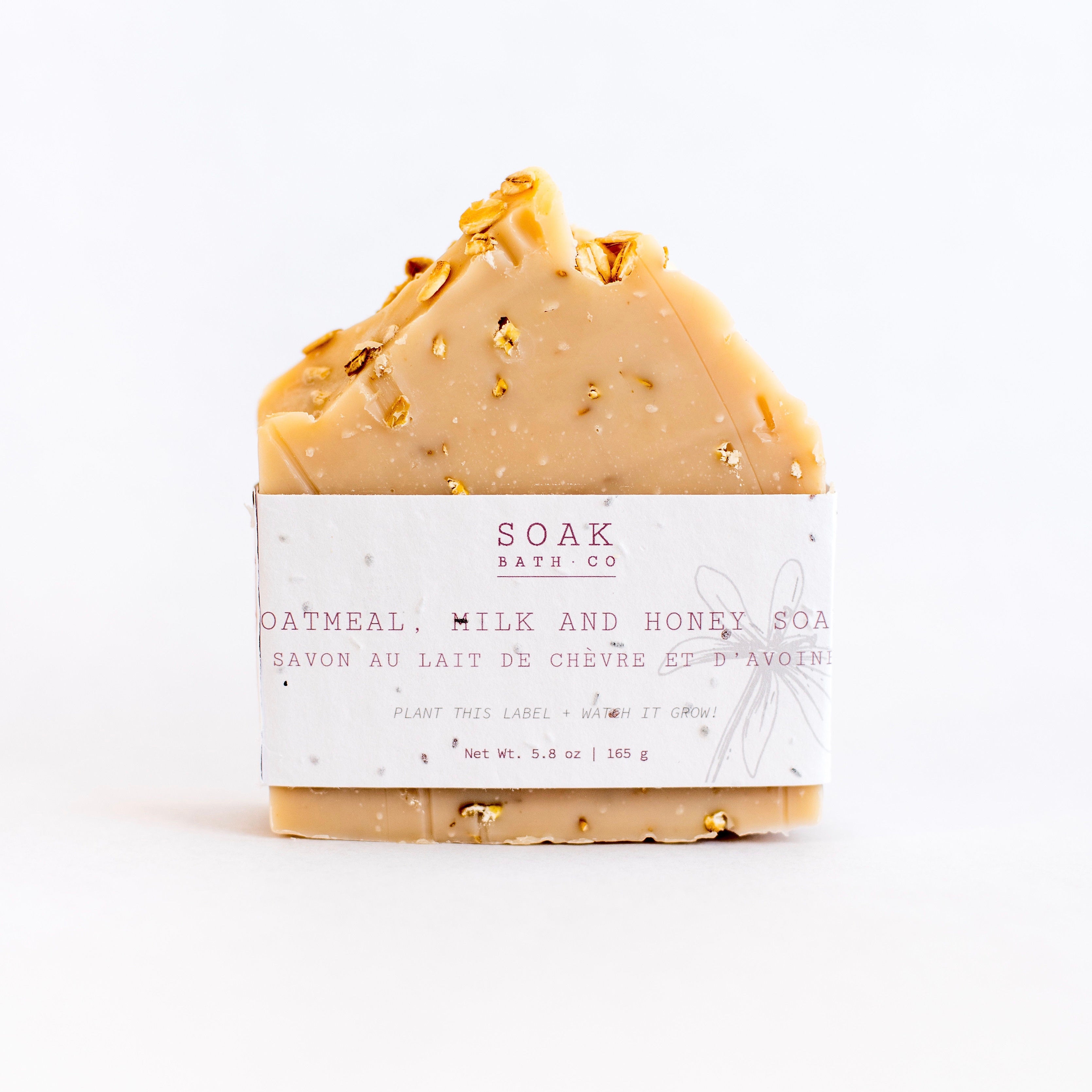 Oatmeal, Milk and Honey Soap Bar