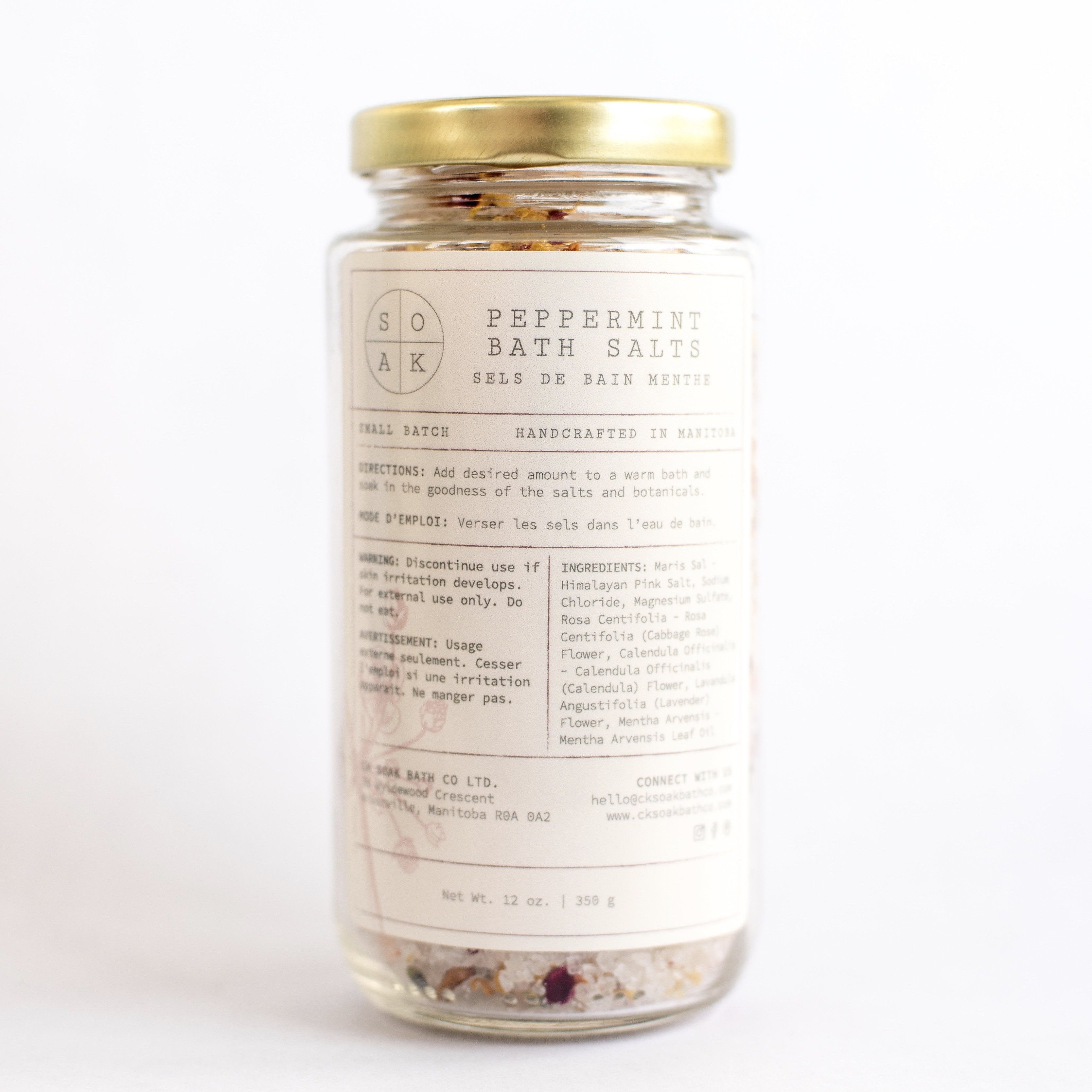 Peppermint Bath Salts