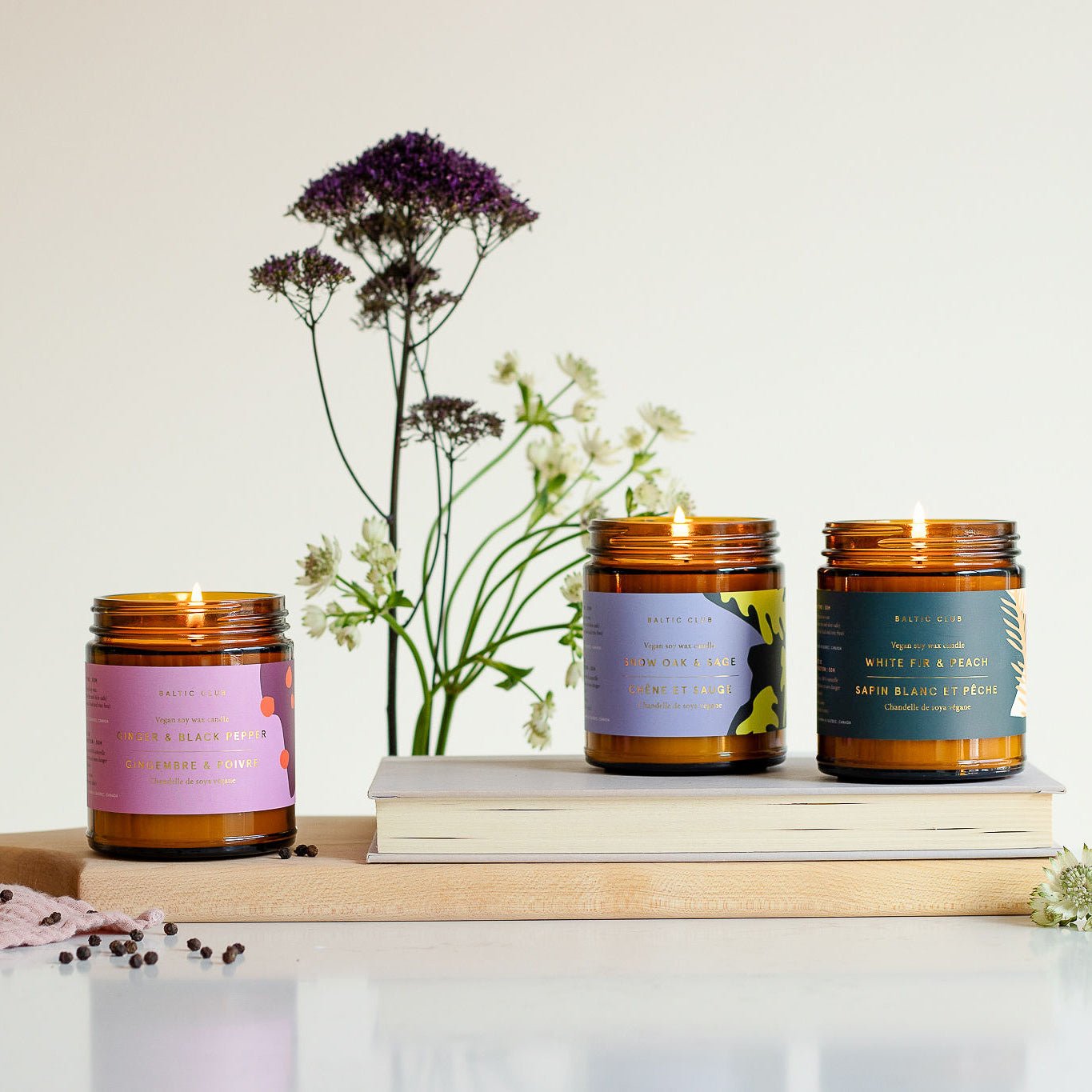 Ginger & Black Pepper Candle