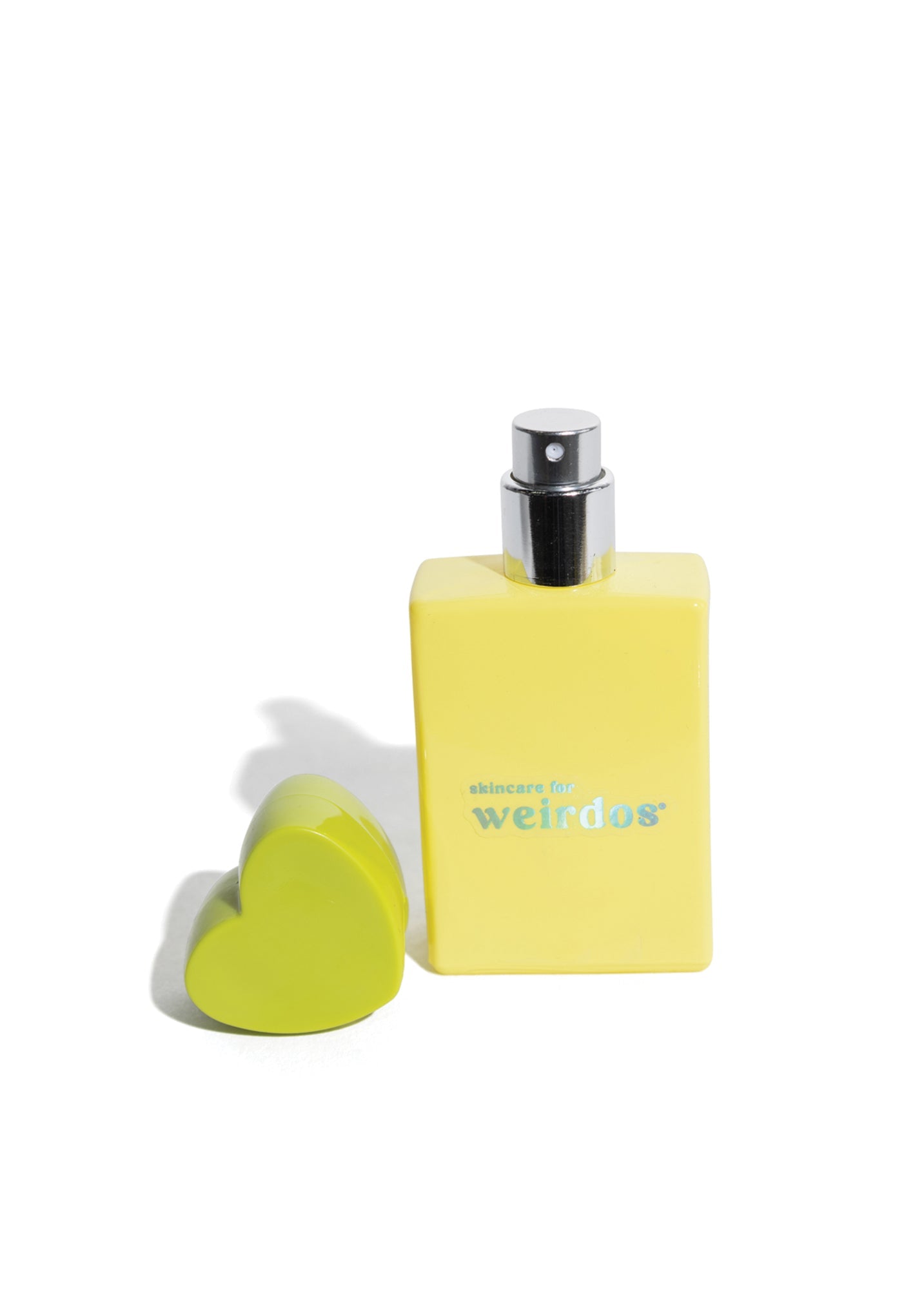 heart glass spray bottle