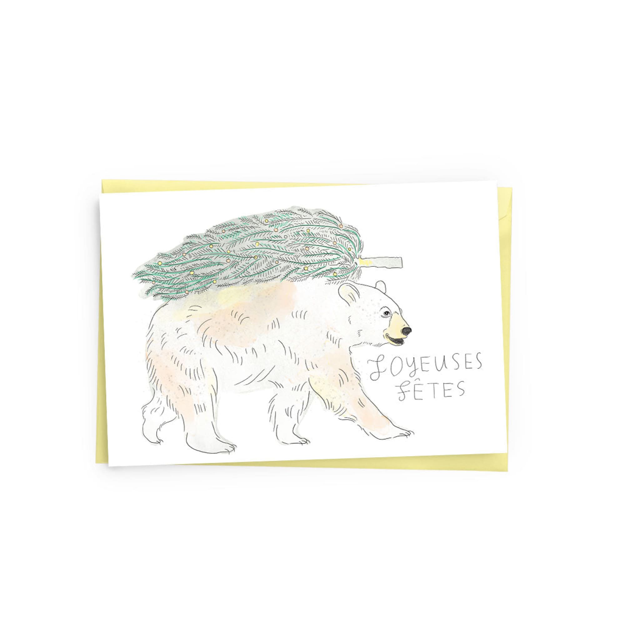 Holiday Bear Card
