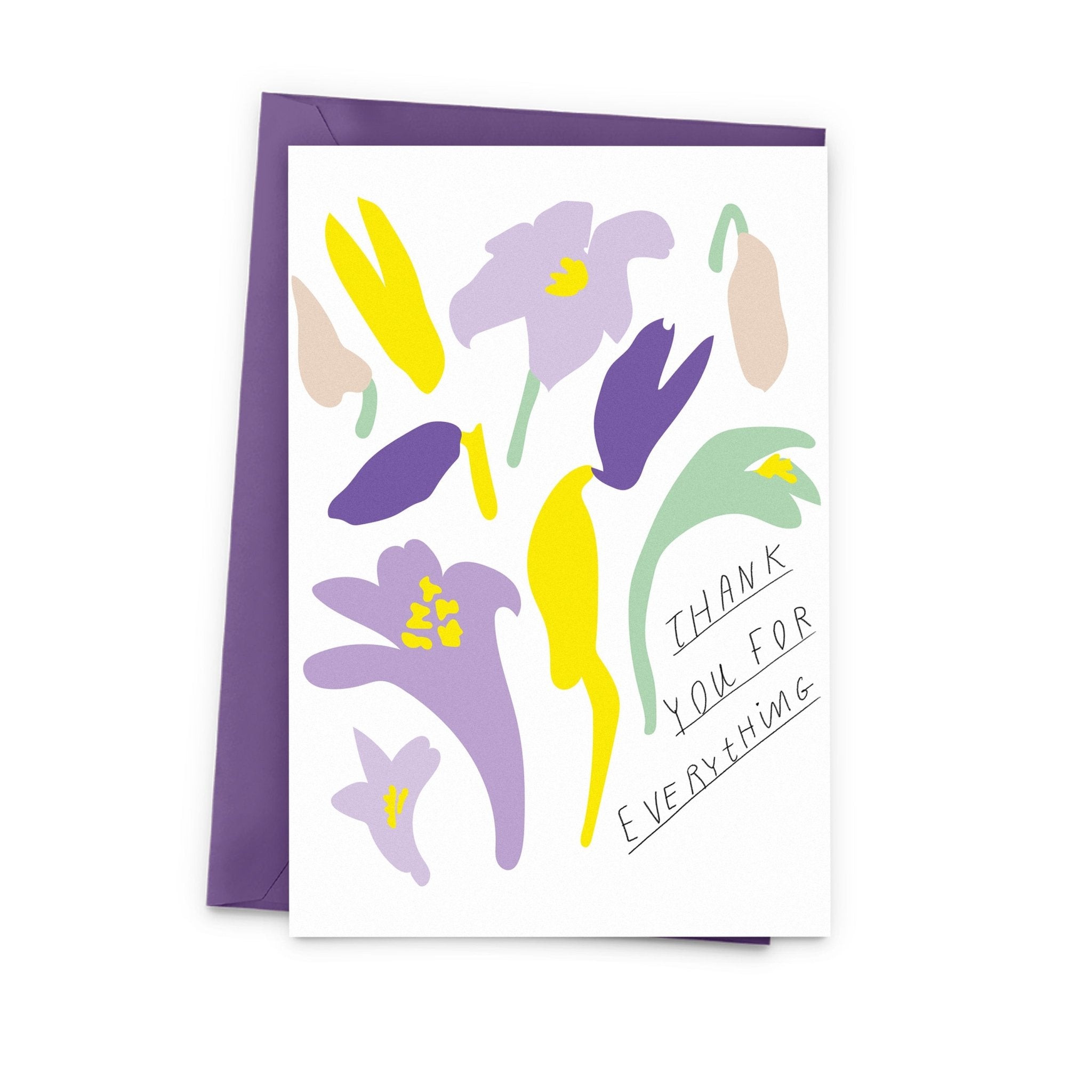 Hypnosis Thank you for everything Greeting Card