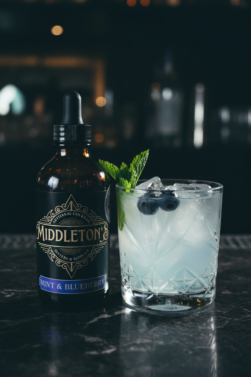 Mint & Blueberry Bitters