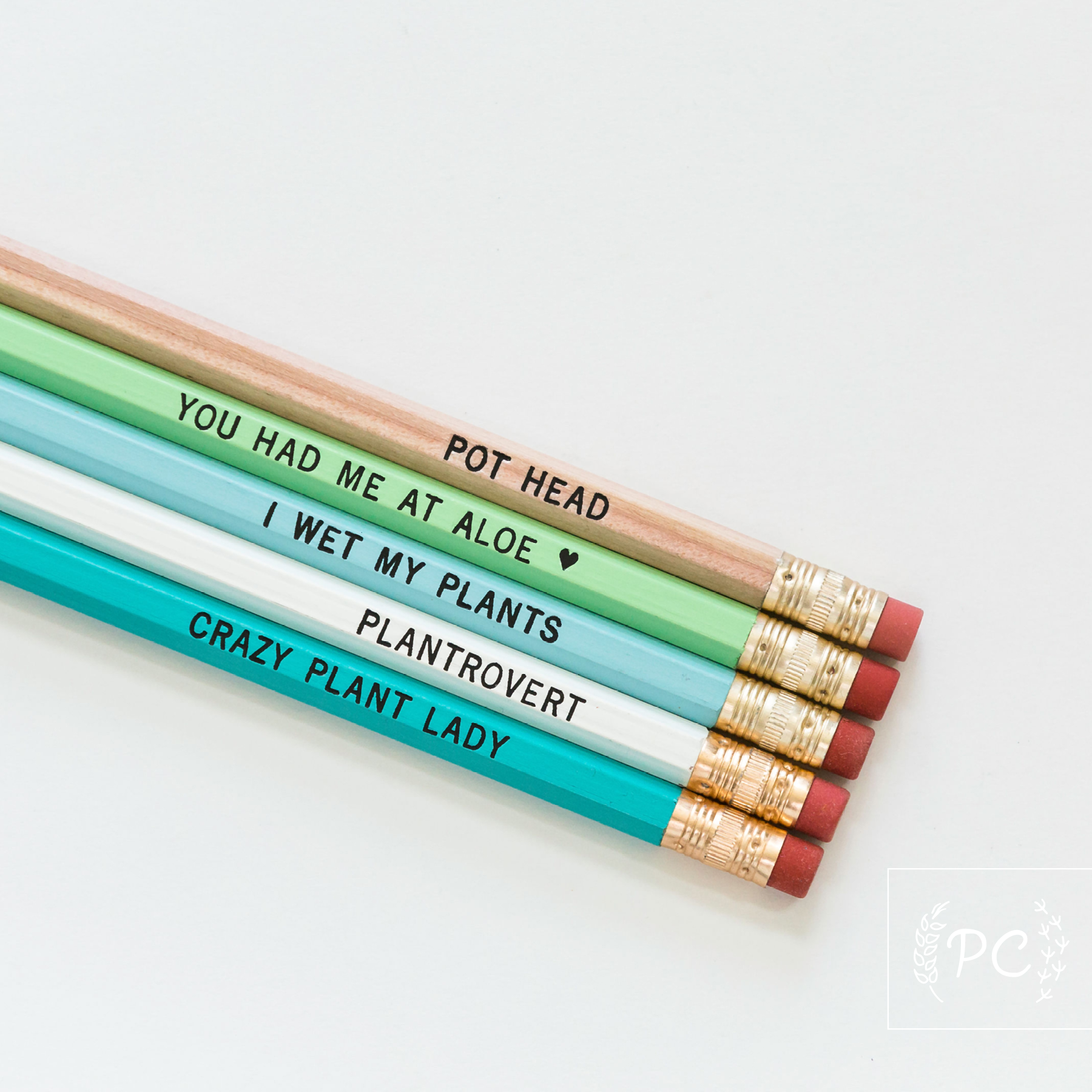 plants | pencil set