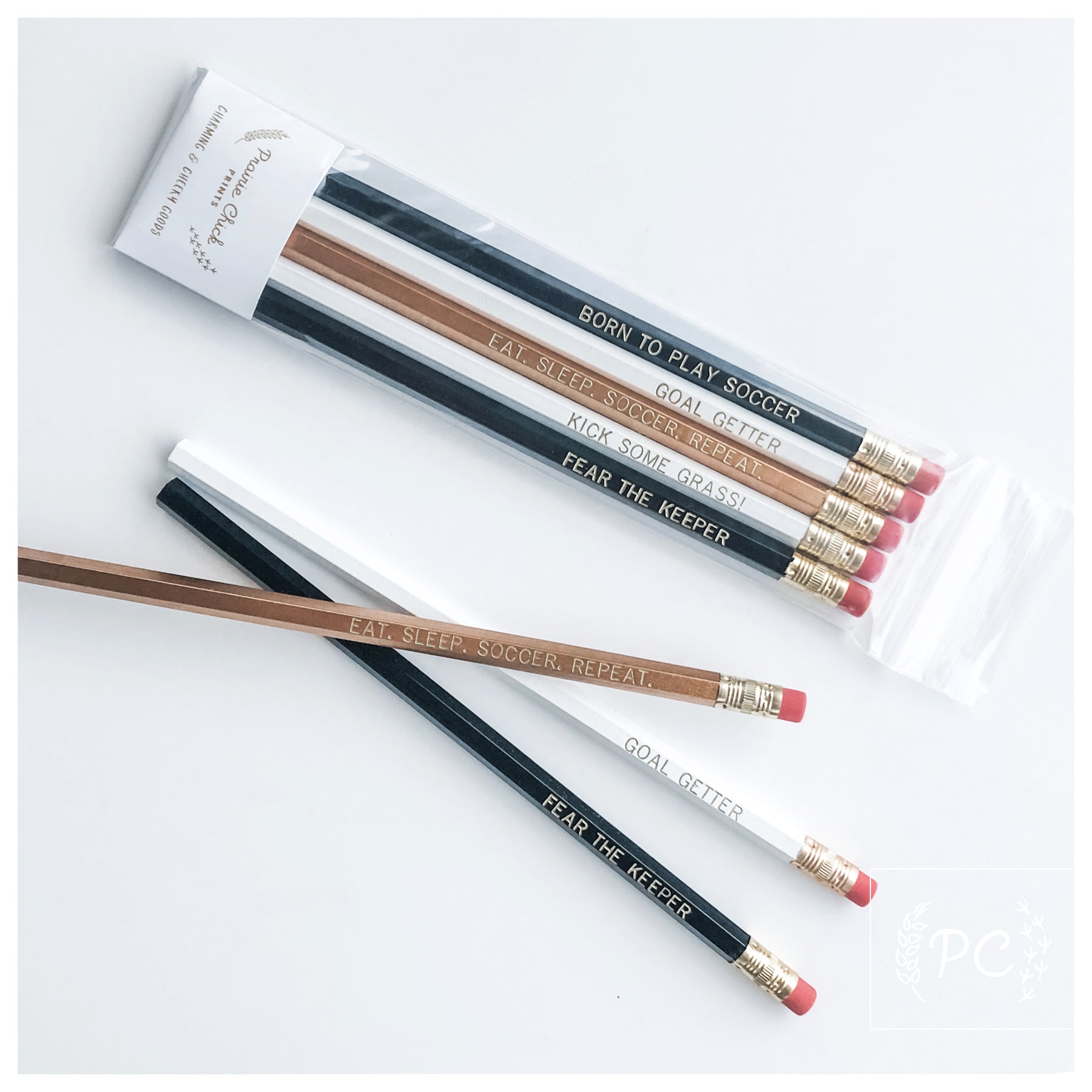 soccer | pencil set