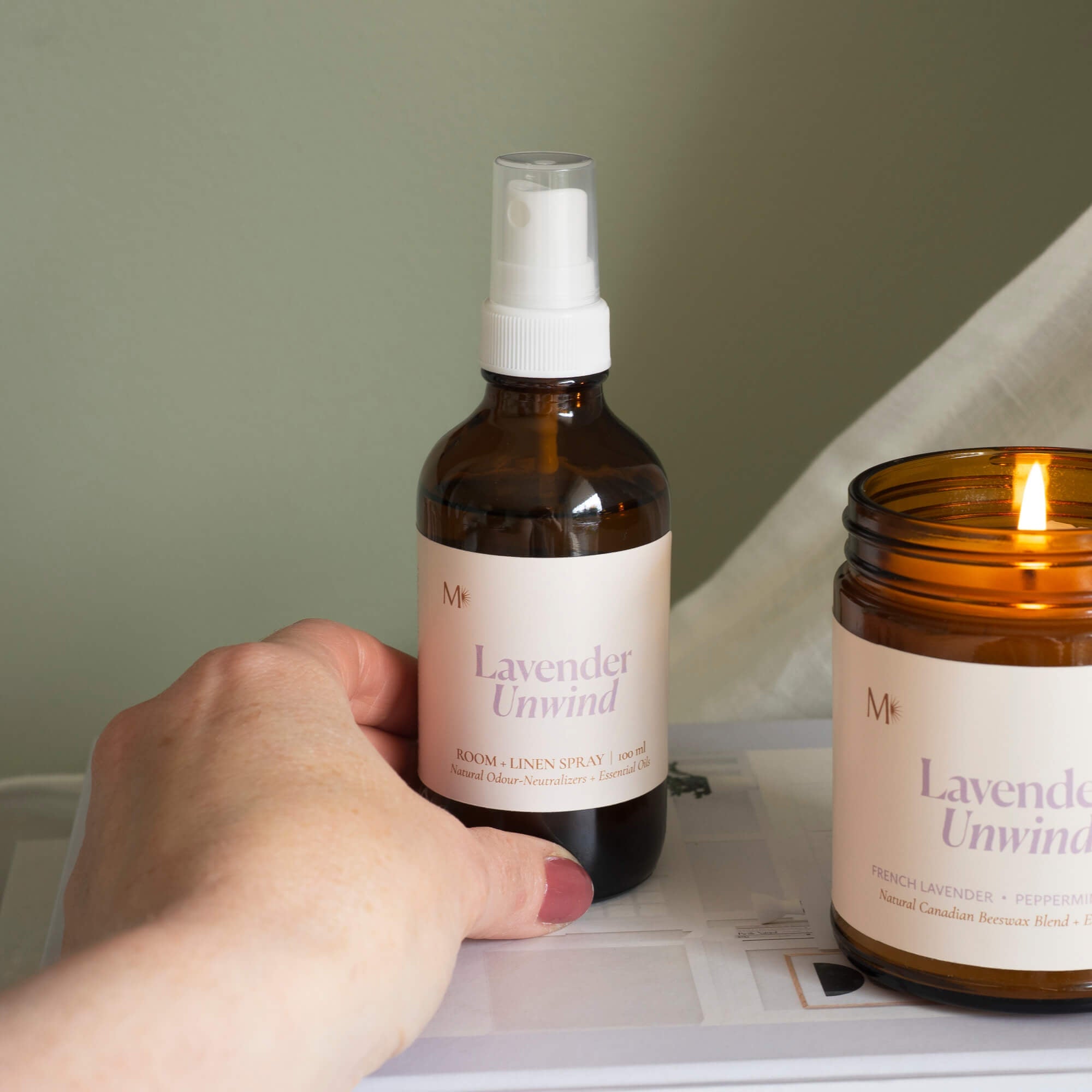Lavender Unwind Room and Linen Spray