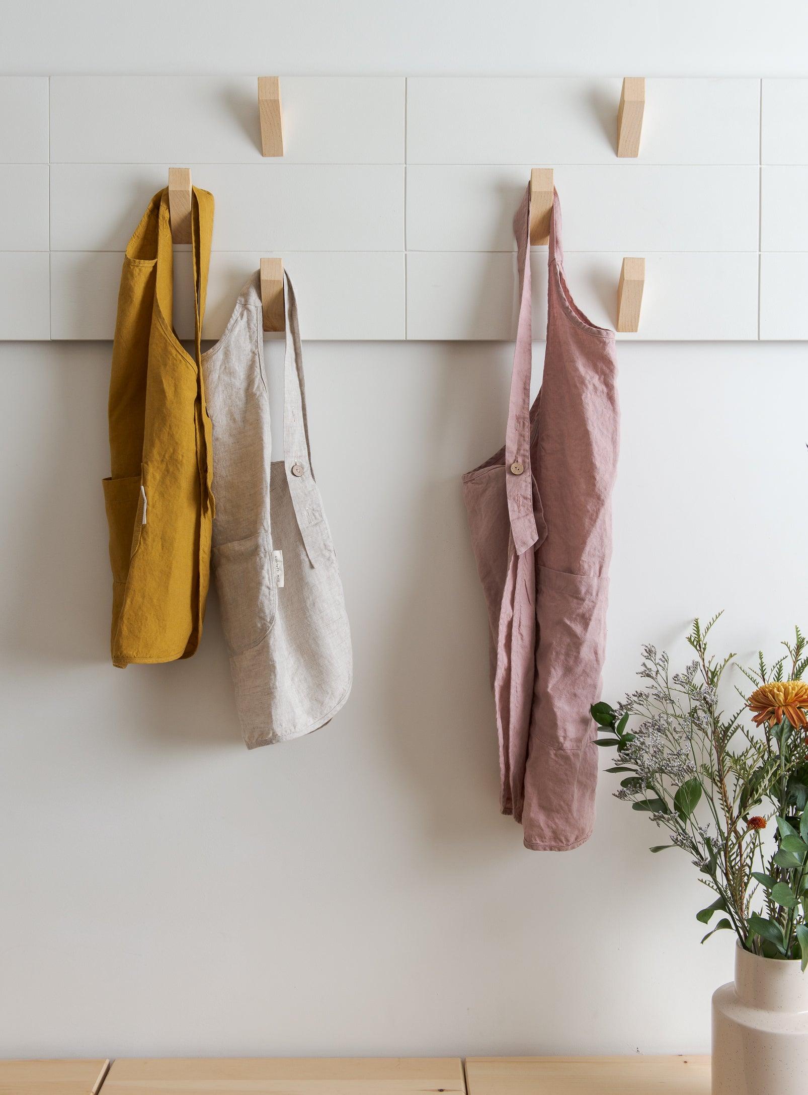 Linen Kids Apron - different colours available