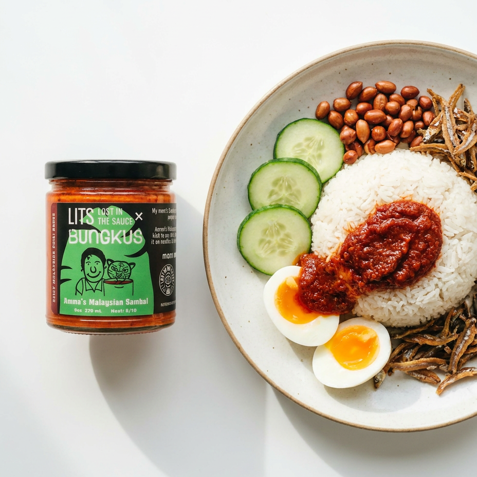 Amma's Malaysian Sambal - Cook, marinade, dip!