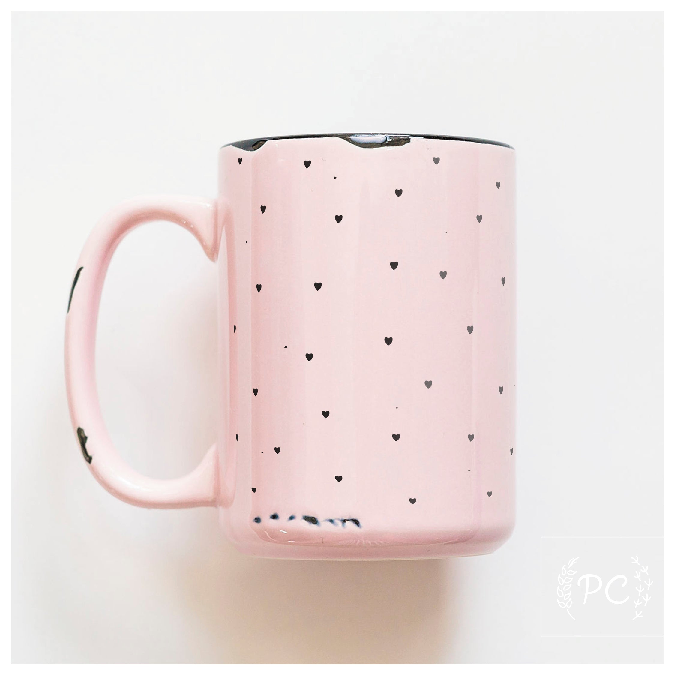 mini hearts | ceramic mug