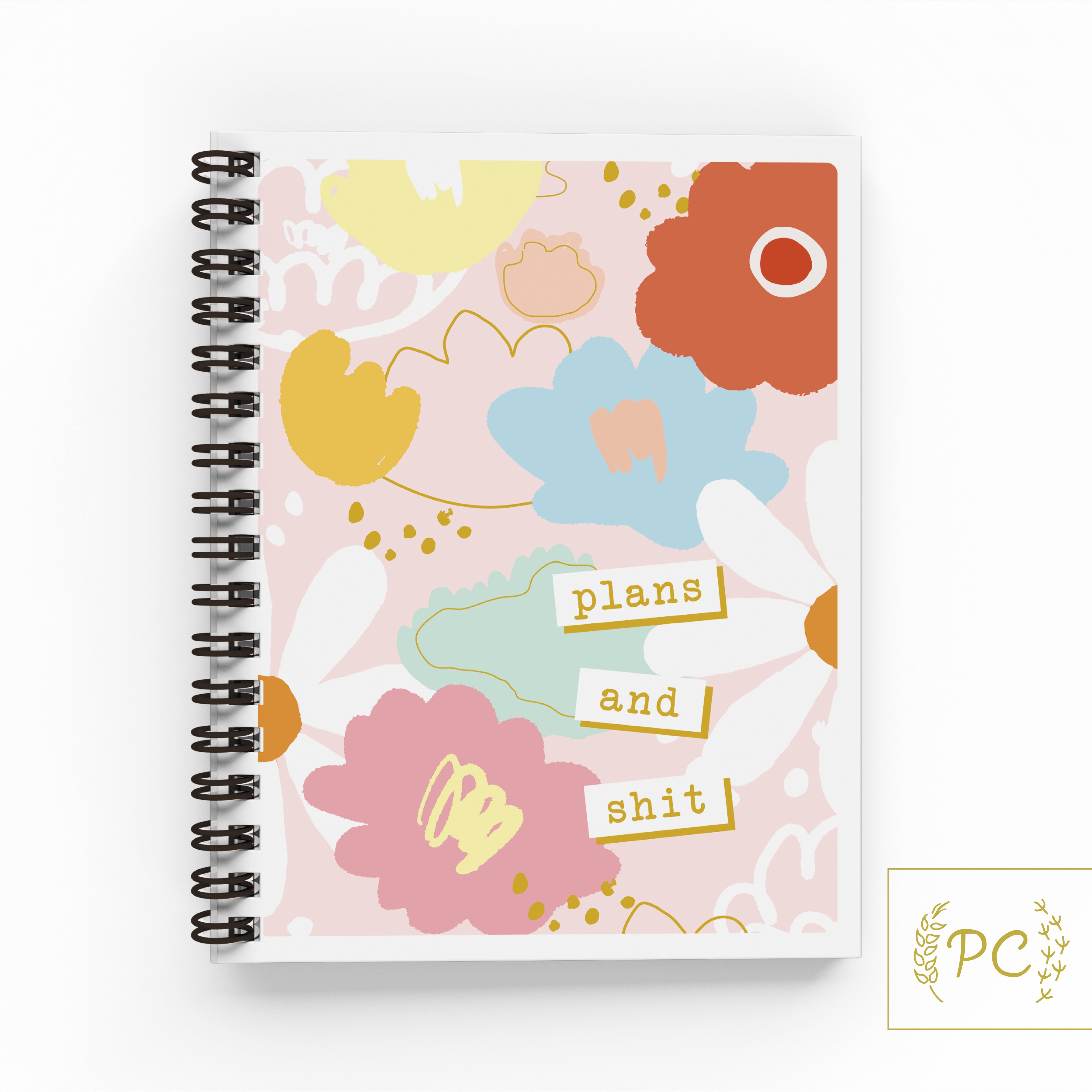 plans and shit | note book | sweary | funny