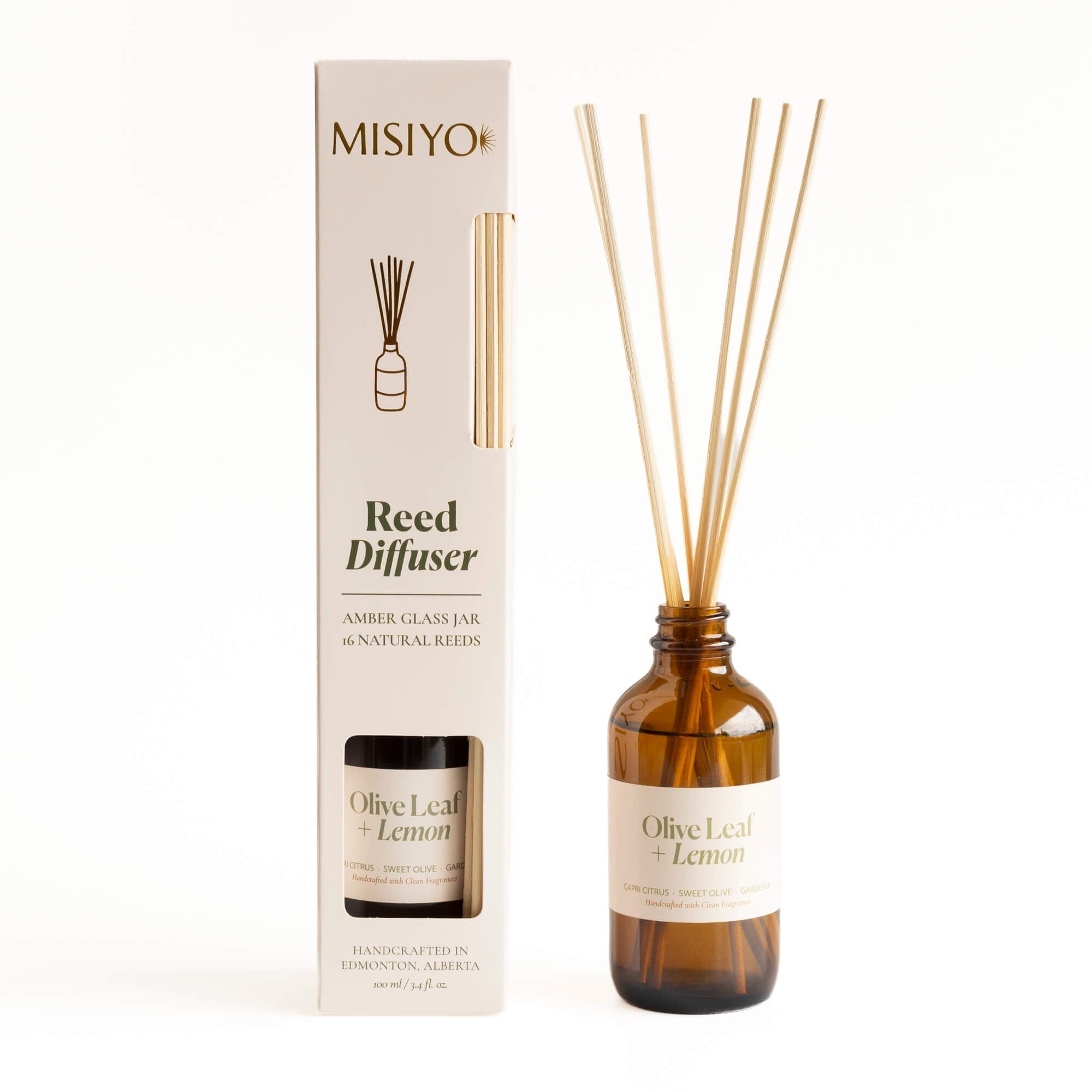 Olive Leaf + Lemon Reed Diffuser