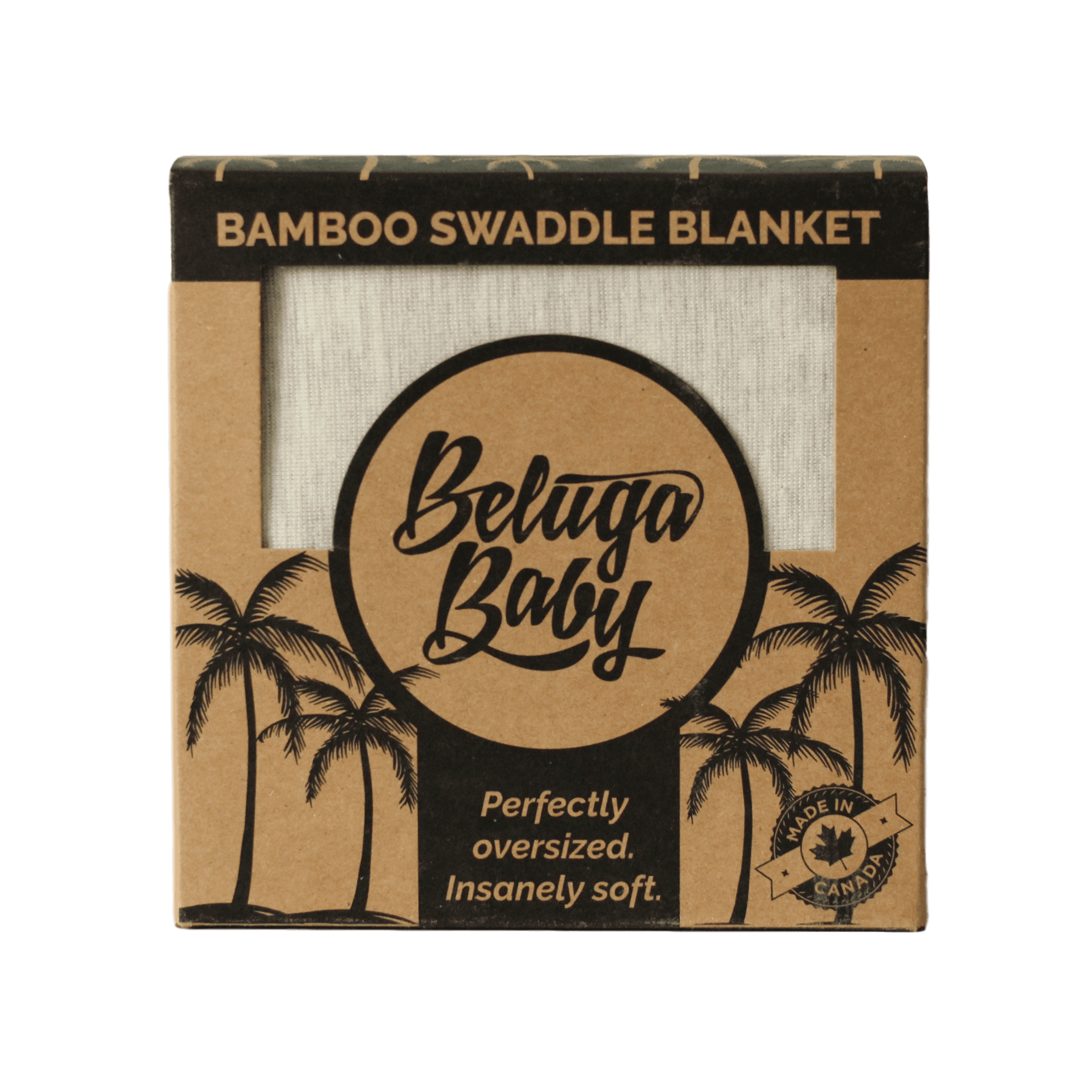Rachel Light Grey Perfect Bamboo Swaddle
