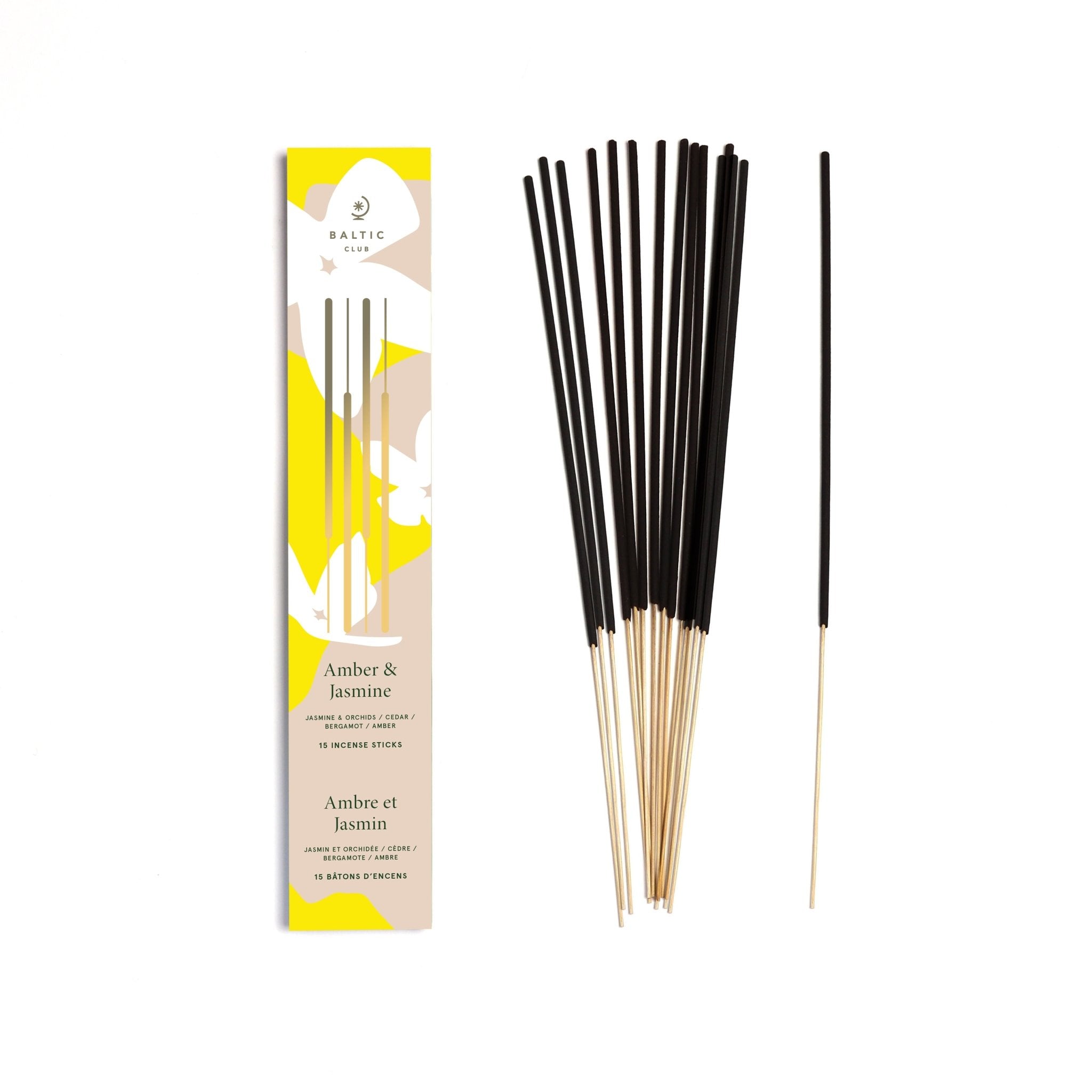Amber & Jasmine Incense Sticks