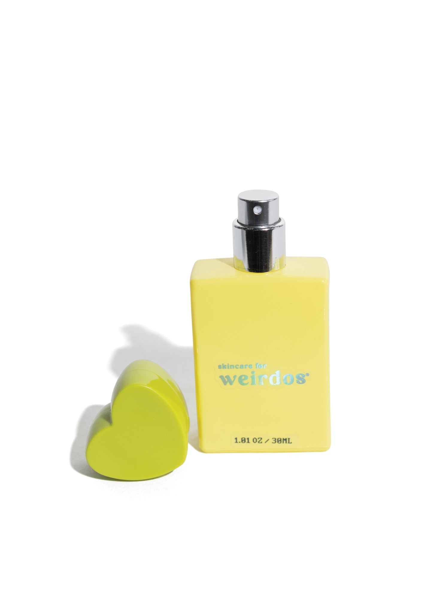 heart glass spray bottle