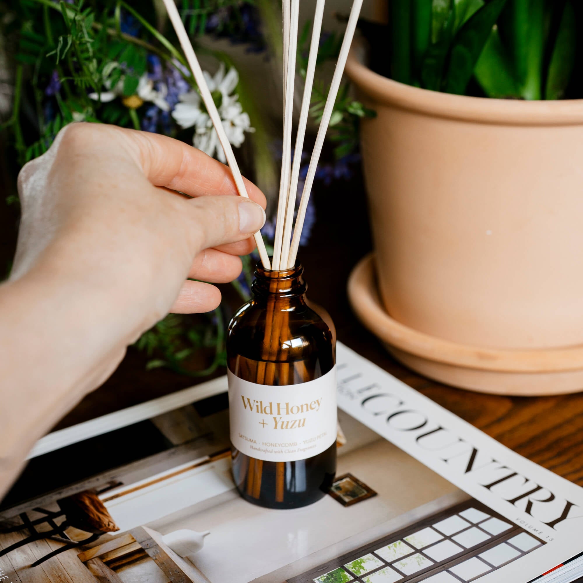 Wild Honey + Yuzu Reed Diffuser
