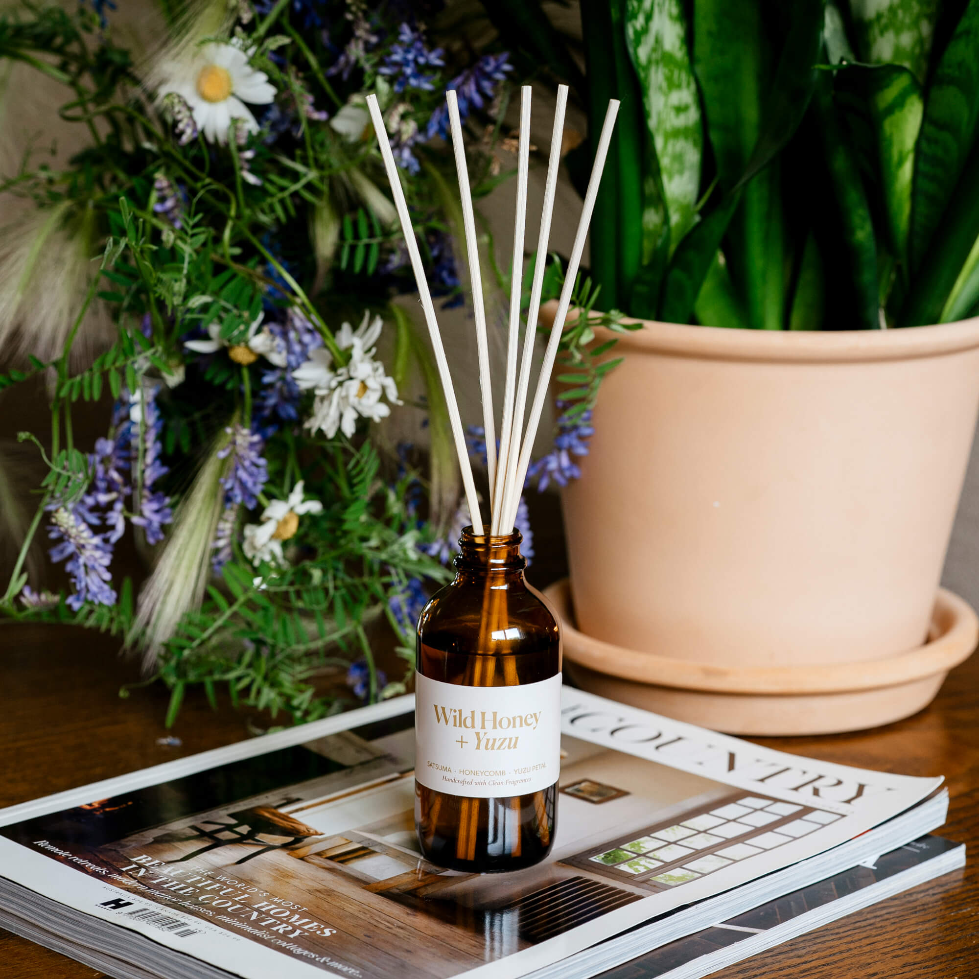 Wild Honey + Yuzu Reed Diffuser