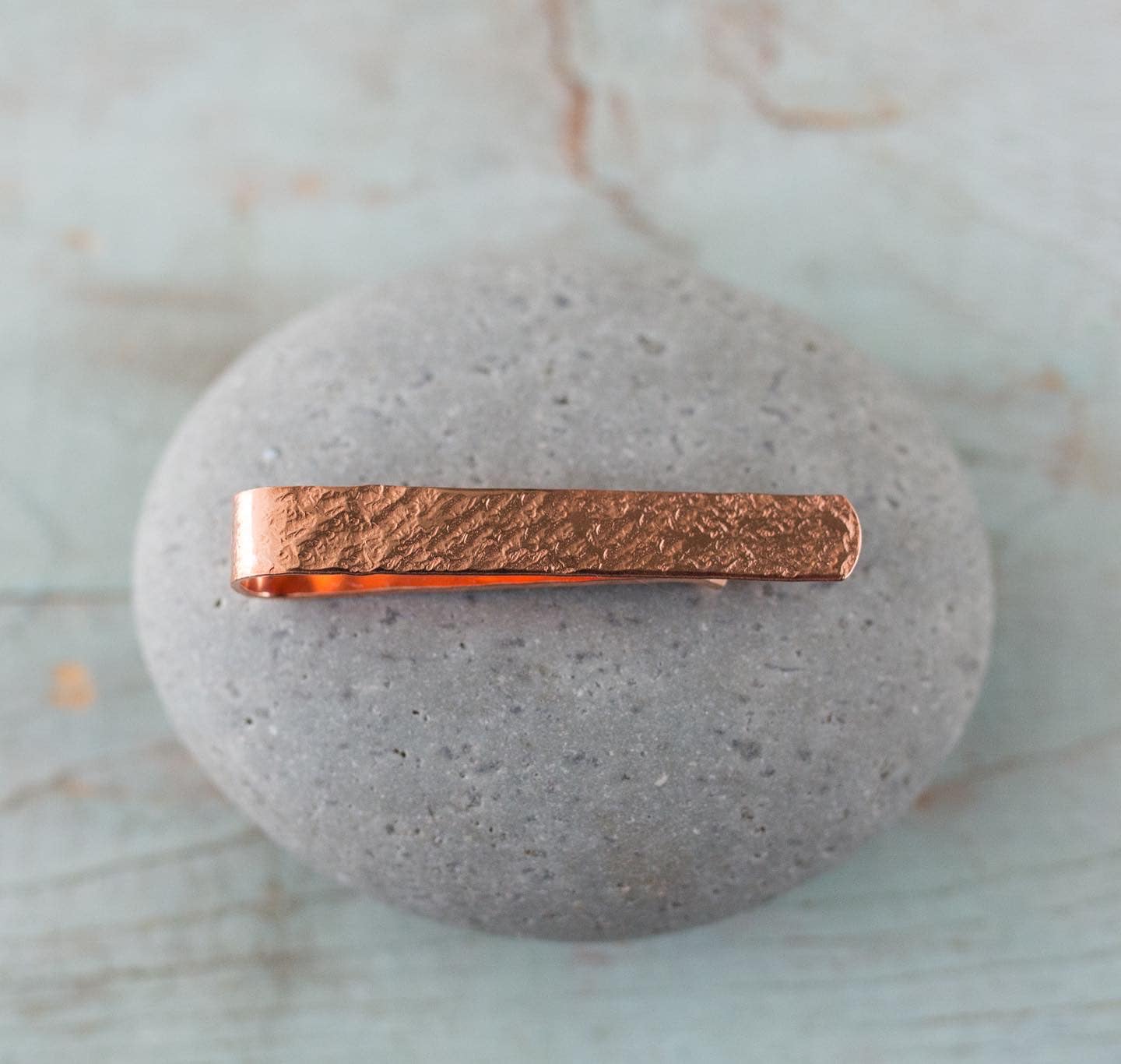 Hand Stamped Tie Bar